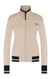 Vest House of Gravity Women Performance Jacket Pearly Sand X Black Sapphire