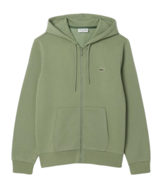 Zip Sweatshirt Lacoste Men SH9626 Thyme 25 | Tennisplanet.co.uk