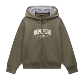 Vest Napapijri Kids B-Inot Full Zip Hoodie Tea Leaf