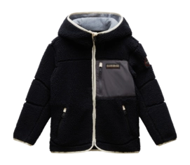 Vest Napapijri Kids Yupik Full Zip Hoody 3 Black