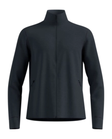 Vest Odlo Men Grid Fleece Black Melange Regular Fit