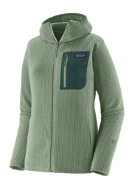 Vest Patagonia Women R1 Air Full-Zip Hoody Ellwood Green