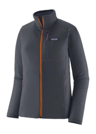 Vest Patagonia Women R1 Jacket Smolder Blue