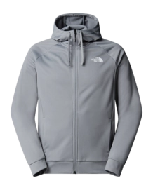 Vest The North Face Men Reaxion 2.0 Hooded Full Zip Jacket Monument Grey Dark Heathr