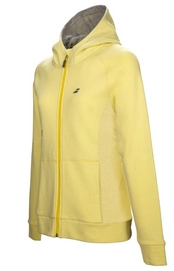 Veste de Tennis Babolat Core Hood Sweat Girl Lime Washed