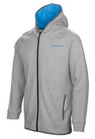 Tennisweste Babolat Core Hood Sweat Boy Heather Grey