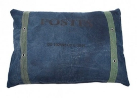 Hondenkussen Lex&Max Bench Vintage Strip Denim