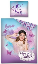 Dekbedovertrek Violetta Vlinder Headphone Katoen