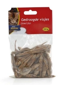 Kattensnack Delisnacks Gedroogde Visjes