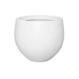 Bloempot Pottery Pots Essential Jumbo Orb M Matte White 110 x 93 cm