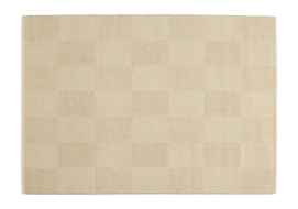 Vloerkleed HAY Check Rug Sand S Check (140 x 200 cm)
