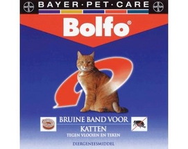 Vlooienband Bruin Bolfo