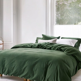Bettwäsche Yumeko Moss Green Flanell