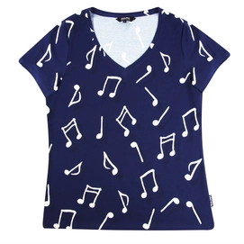 T-Shirt SNURK Clay Music Damen-L