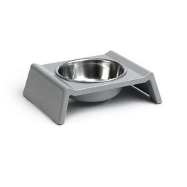 Voerbak Beeztees Delish Melamine Grijs