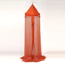 Moskitonetz Jollein Quasten Orange