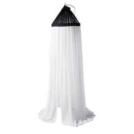 Moskitonetz Jollein Voile Schwarz/Weiß