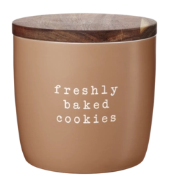 Voorraadpot ASA Selection Hey! Freshly Baked Cookies Brown 15 x 14,5 cm