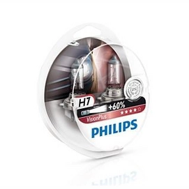 Autolampenset Philips H1 VisionPlus