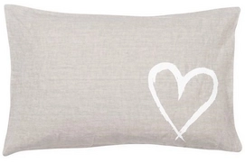 Sierkussenhoes VT Wonen Basic Fun Nude Katoen- 40 x 60 cm