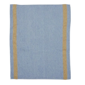 Keukendoeken Libeco Waikiki Blue Stripe Linnen (Set van 6)