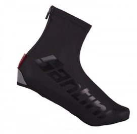 Overschoen Santini Men Wall 20 Waterproof Rain Black