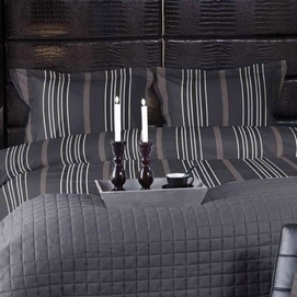 Quilt Walra Satin Anthrazit/Schwarz