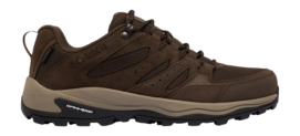 Wandelschoen Columbia Men Redmond IV Low Waterproof Cordovan Tangy Orange Omni-Tech