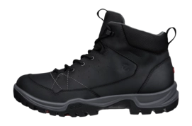 Wandelschoen ECCO Men Receptor Trekk Mid Black/Black ECCO Waterproof