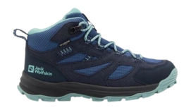 Wandelschoen Jack Wolfskin Kids Vojo Tour Texapore Mid Night Blue Texapore Core
