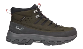 Wandelschoen Jack Wolfskin Men Apex Hike Texapore Mid Obsidian Moss Texapore Ecosphere Pro