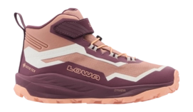 Wandelschoen Lowa Kids Trailux GTX Mid Jr Burgundy/Clay Gore-Tex