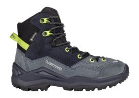 Wandelschoen Lowa Kids Wandax GTX Mid Jr Dark Petrol/Lime
