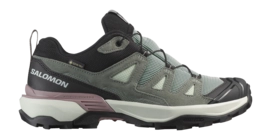 Wandelschoen Salomon Women X Ultra 360 Leather GTX Green Milieu / Sedona Sage / Nirvana