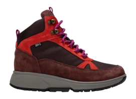 Wandelschoen Xsensible Women Oulu Stretchwalker Burgundy Combi