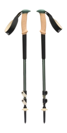 Wandelstokken Black Diamond Dames en Heren Trail Cork Laurel Green Trekking Poles (100 - 140 cm) 494 gram