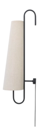 Ferm Living Ancora Wandlamp - Zwart / Natural