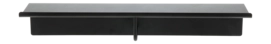 Wall Shelf Zone Denmark A-Coat Rack Black 80 x 21.5 x 14.8 cm
