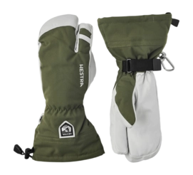 Want Hestra Unisex Army Leather Heli Ski Olive