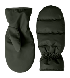 Want RAINS Unisex Puffer Mittens W2T2 Green