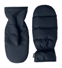 Want RAINS Unisex Puffer Mittens W2T2 Navy