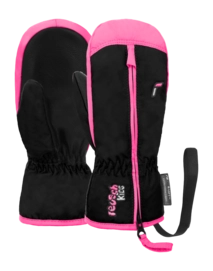 Want Reusch Kids Ben Mitten Black / Knockout Pink R-LOFT