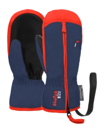 Want Reusch Kids Ben Mitten Dress Blue / Cherry Tomato R-LOFT