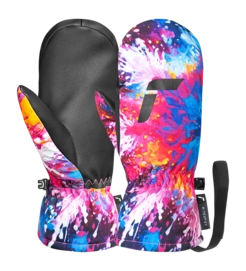 Want Reusch Kids Carter R-TEX XT Junior Mitten Black / Multicolour Snowflake