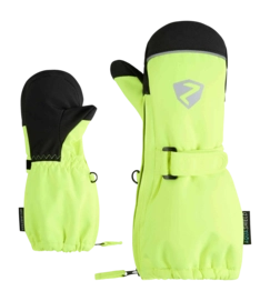 Want Ziener Kids Lanupo Z AS Mitten Mini Poison Yellow AQUASHIELD