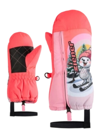 Want Ziener Kids Leon Z Mini Neon Pink ZIENER Glove Technology