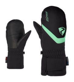 Want Ziener Kids Loriano AS(R) Mitten Glove Gray Ink Camo AquaShield