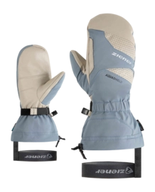 Want Ziener Men Gaikus Z AS AW Mitten Iron Sky AQUASHIELD