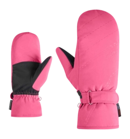 Want Ziener Women Kevi Z PR Mitten Pop Pink PrimaLoft Gold