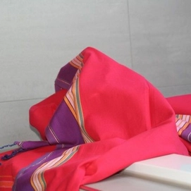 Kikoy Pure Kenya Rouge Vif Violet